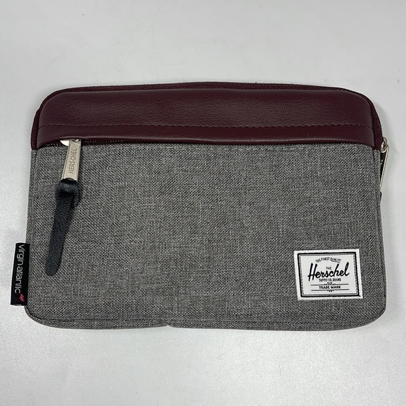 Herschel Supply Company Handbags - Virgin Atlantic Herschel Supply Gray Travel Toiletries Bag